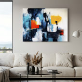 Kosmische Farben Leinwanddruck