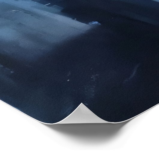 Kosmische Farben Poster (Ecke)