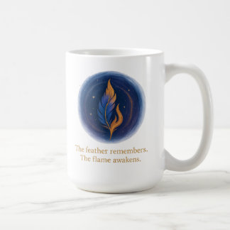 Kosmische Feder Kaffeetasse