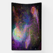 Kosmische Feier Banner (Vertikal)
