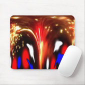 Kosmische Feier Mousepad (Mit Mouse)