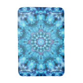 Kosmische Fenster-Mandala Badematte (Vorderseite Vertikal)