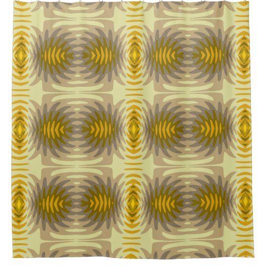 Kosmische Fische Duschvorhang (Vorderseite)