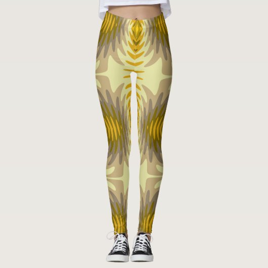 Kosmische Fische Leggings (Vorderseite)