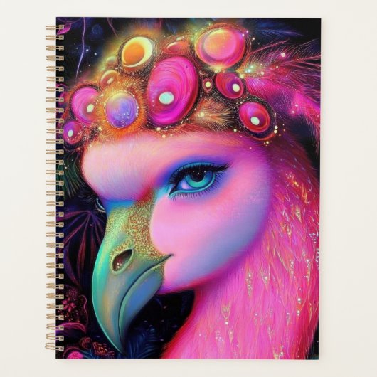 Kosmische Flamingo-Königin Planer (Vorderseite)