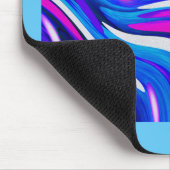 Kosmische Fließkunst Mousepad (Ecke)