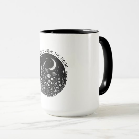 kosmische Floral Tasse (VorderseiteRechts)