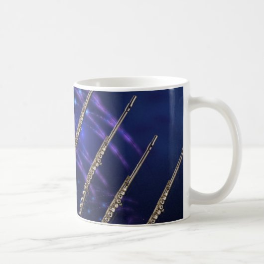 Kosmische Flöten 1 Kaffeetasse (Rechts)