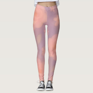 Kosmische Flüstern – Träumerische Pastell-Galaxie- Leggings