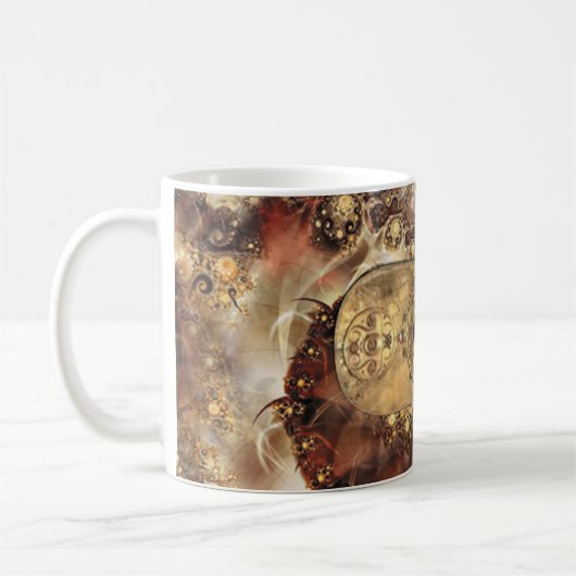 Kosmische Fraktal Kaffeetasse (Links)