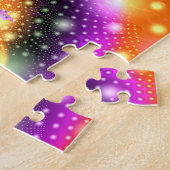 Kosmische Frucht - Fraktal-Puzzle Puzzle (Seite)