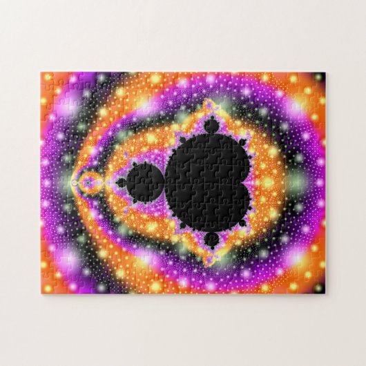 Kosmische Frucht - Fraktal-Puzzle Puzzle (Horizontal)