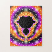 Kosmische Frucht - Fraktal-Puzzle Puzzle (Vertikal)