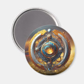 "Kosmische Fusion" Magnet (Vorderseite/Rückseite)