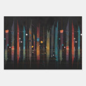 Kosmische Fusion - Planeten und Neutronen Geschenkpapier Set (Vorderseite 2)