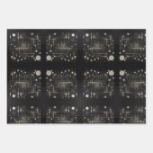 Kosmische Fusion - Planeten und Neutronen Geschenkpapier Set (Vorderseite 3)