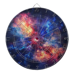 Kosmische Galaxie Dartscheibe