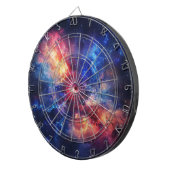 Kosmische Galaxie Dartscheibe (Vorderseite rechts)