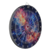 Kosmische Galaxie Dartscheibe (Vorderseite Links)