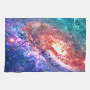 Kosmische Galaxie Geschirrtuch