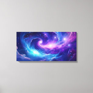 Kosmische Galaxie-Kunst Leinwanddruck
