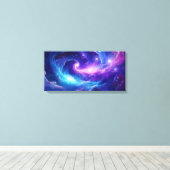 Kosmische Galaxie Kunst Leinwanddruck (Insitu (Holzboden))