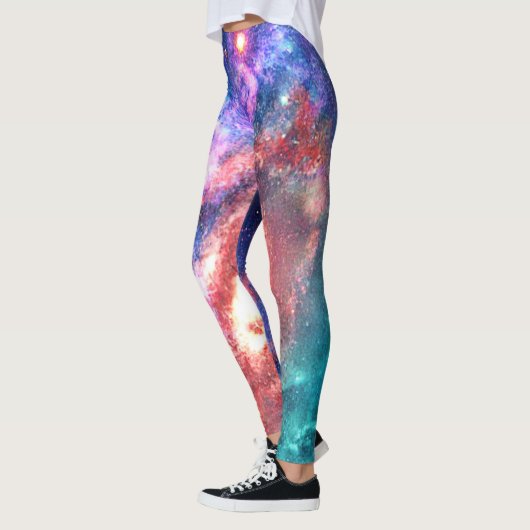 Kosmische Galaxie Leggings (Links)