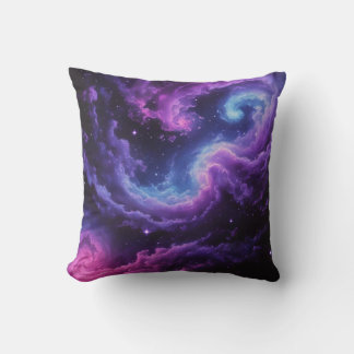 Kosmische Galaxie-Nebel-Abstrakt-Raum-Kunst-Design Kissen