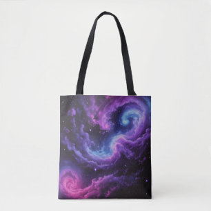 Kosmische Galaxie-Nebel-Abstrakt-Raum-Kunst-Design Tasche