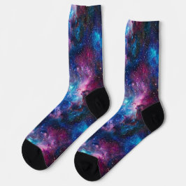 Kosmische Galaxie-Nebel-Muster Socken