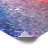 Kosmische Galaxie Poster (Ecke)