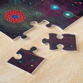 Kosmische Galaxie-Puzzle Puzzle (Seite)