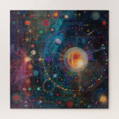 Kosmische Galaxie-Puzzle Puzzle (Horizontal)