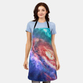 Kosmische Galaxie Schürze (Getragen)