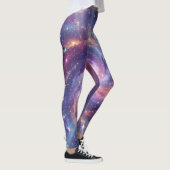 Kosmische Galaxie Spirale Nebel Kunst Leggings (Rechts)