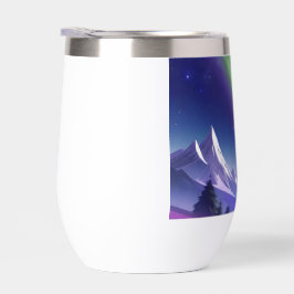 Kosmische Galaxie-Tasse - Grüner Nebel über Lila B