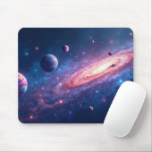 Kosmische Galaxie Weltraum Art Mousepad (Mit Mouse)
