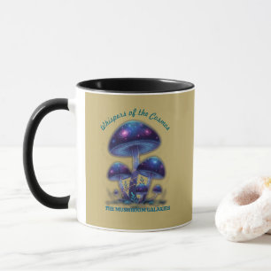 Kosmische Galaxienpilze • Whimsical Fantasy-Pilze  Tasse