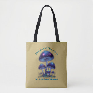 Kosmische Galaxienpilze • Whimsische Fantasy-Pilze Tasche