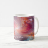 Kosmische Geometrie Kaffeetasse (VorderseiteRechts)