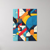 Kosmische Geometrie Leinwanddruck (Vorderseite)