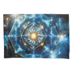 Kosmische Geometrie Mandala Stern Universum Abstra Kissenbezug