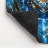 Kosmische Geometrie Mandala Stern Universum Abstra Mousepad (Ecke)