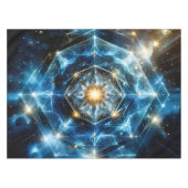 Kosmische Geometrie Mandala Stern Universum Abstra Tischdecke (Vorderseite (Horizontal))