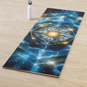 Kosmische Geometrie Mandala Stern Universum Abstra Yogamatte