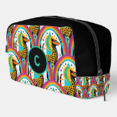 Kosmische Geparden Waschbeutel (Rechte Ecke)