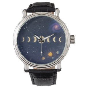 Kosmische Gestaltung Armbanduhr