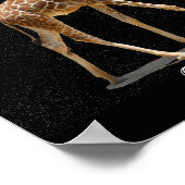 KOSMISCHE GIRAFFEN 2 POSTER (Ecke)