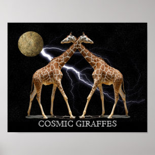 KOSMISCHE GIRAFFEN 2 POSTER