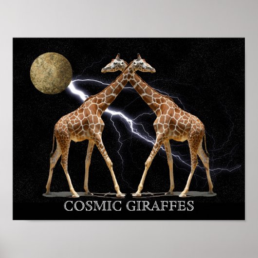 KOSMISCHE GIRAFFEN 2 POSTER (Vorne)